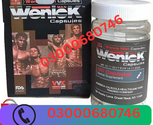 Wenick Capsules Price Price in Sialkot 03000680746