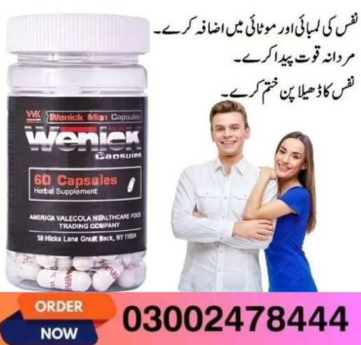 Wenick Capsules in Pakistan- 03002478444