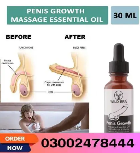 Wild Era Penis Growth Massage Oil In Pakistan – 03002478444