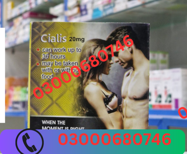 Cialis Pack of 6 Tablets Price in Sahiwal 03000680746