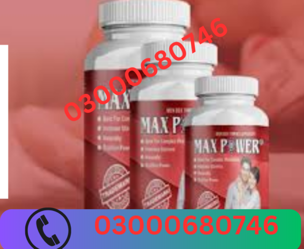 Maxpower Capsules Price in Gujrat 03000680746