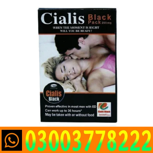 Cialis Black Tablets Price in Pakistan- 03003778222