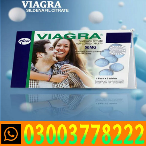 Viagra 50mg 6 Tablets Price in Pakistan- 03003778222