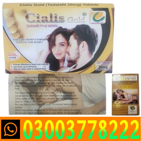 Cialis Gold 20Mg Tablets in Pakistan- 03003778222
