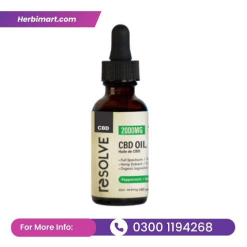 Resolve Cbd Oil 2000mg In Lahore – {03001194268}
