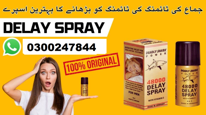 Deadly Shark Power 25000 Delay Spray in Pakistan- 03002478444