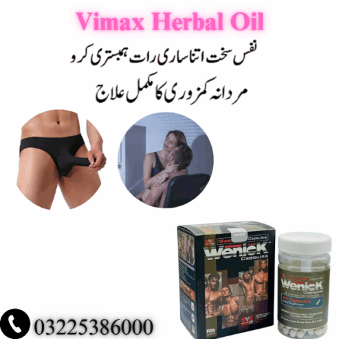 Wenick Capsules in pakistan 03225386000
