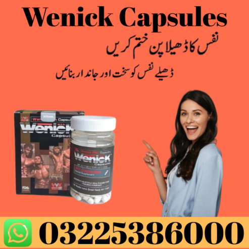 Wenick Capsules in Pakistan- 03225386000