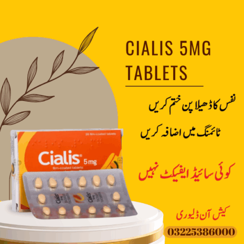 Cialis 5Mg In Pakistan – 03225386000