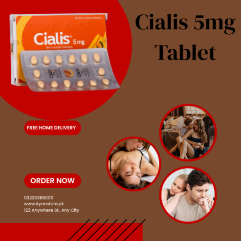 Cialis 5Mg in Pakistan- 03225386000