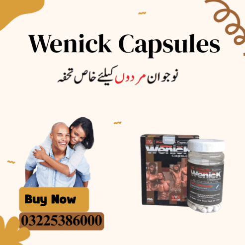 Wenick Capsules In Pakistan – 03225386000