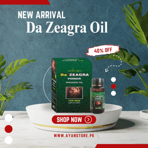 Da Zeagra Oil price in Paistan – 03225386000