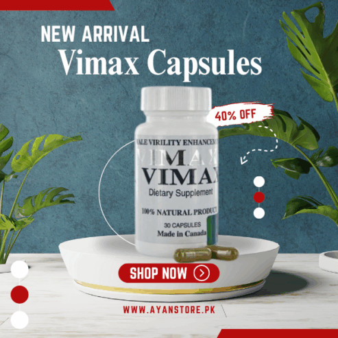 Vimax Capsules in Paistan – 03225386000