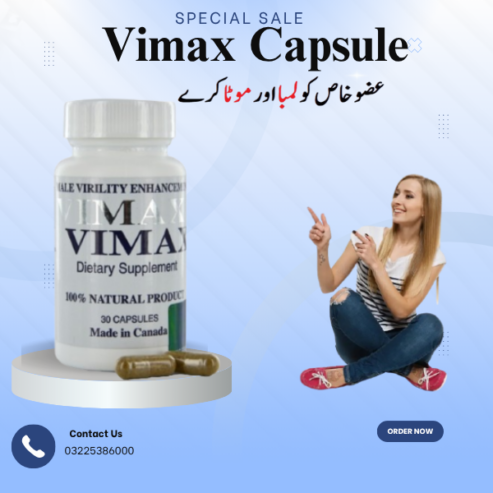 Original Vimax Capsules In Pakistan 03225386000