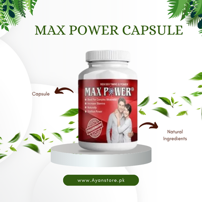 Max Power Herbal Capsule in Pakistan- 03225386000