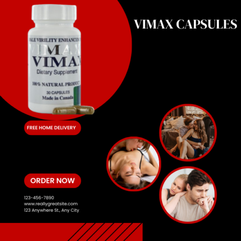 Original Vimax Capsules price in Pakistan- 03225386000