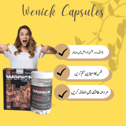 Wenick Capsules Price In Pakistan – 03225386000