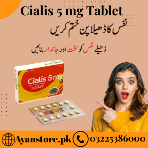 Original Cialis 5Mg price in Pakistan- 03225386000