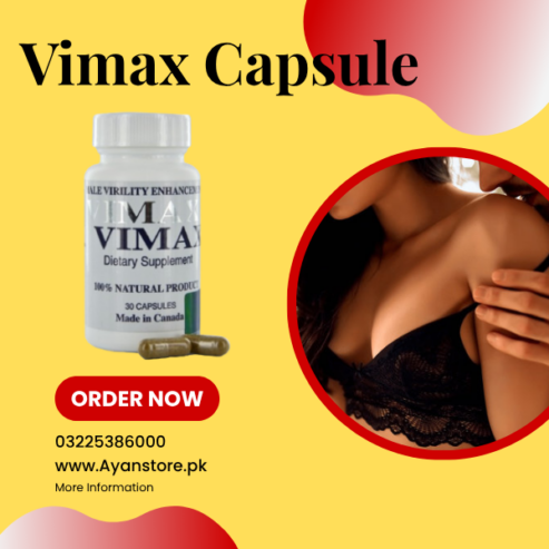 Vimax Capsules in Pakistan- 03225386000