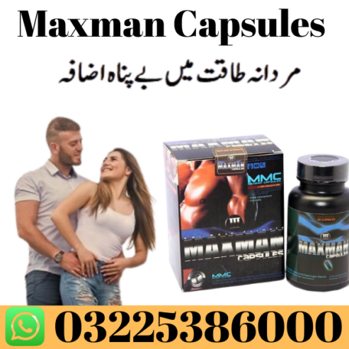 Buy Maxman Capsules In Pakistan 03225386000