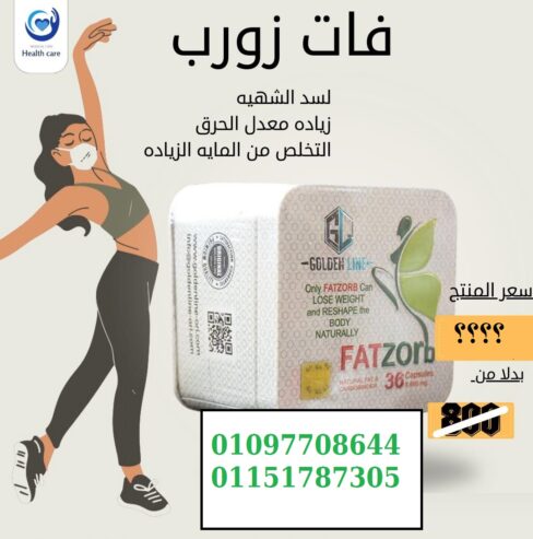 عايز تخس بسرعة وبأمان؟ 💊 جرّب فات زورب – Fat Zorb