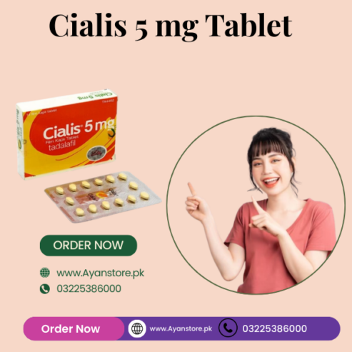 Cialis 5Mg in Pakistan- 03225386000