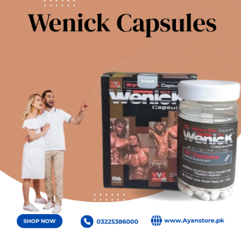 Wenick Capsules Price In Pakistan – 03225386000