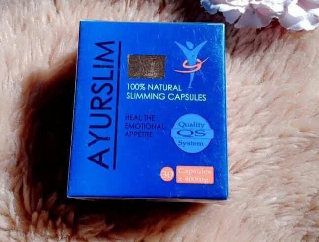 كبسولات ايرو سليم للتخسيس لسد الشهية ونحت الجسم 30 كبسولة AYURSLIM capsules