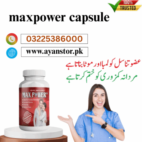 Max Power Herbal Capsule In Pakistan 03225386000