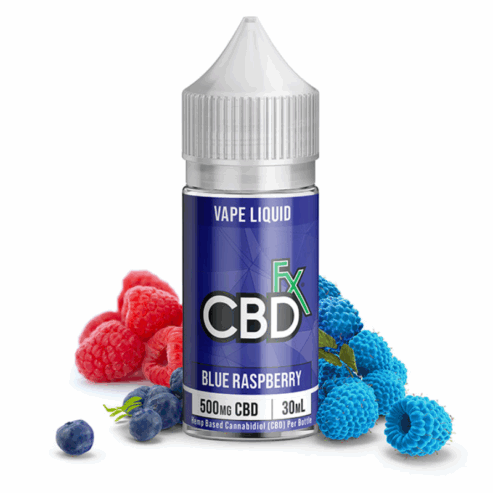 Blue Raspberry CBD Vape Juice 500 – 2000mg In Pakistan | 03001194268
