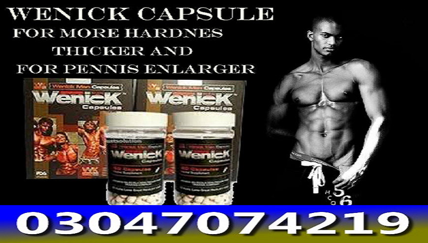 03047074219 – Wenick capsules in Lahore