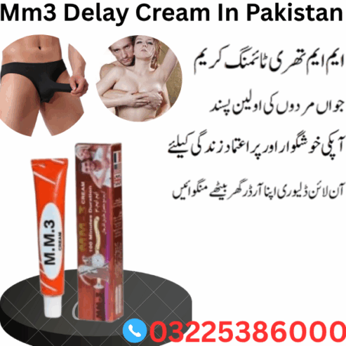 Mm3 Delay Cream In Pakistan 03225386000