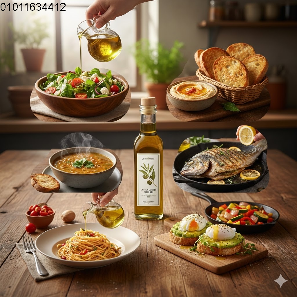 01011634412 زيت زيتون بكر ممتاز معصرة حديثة من مطروح