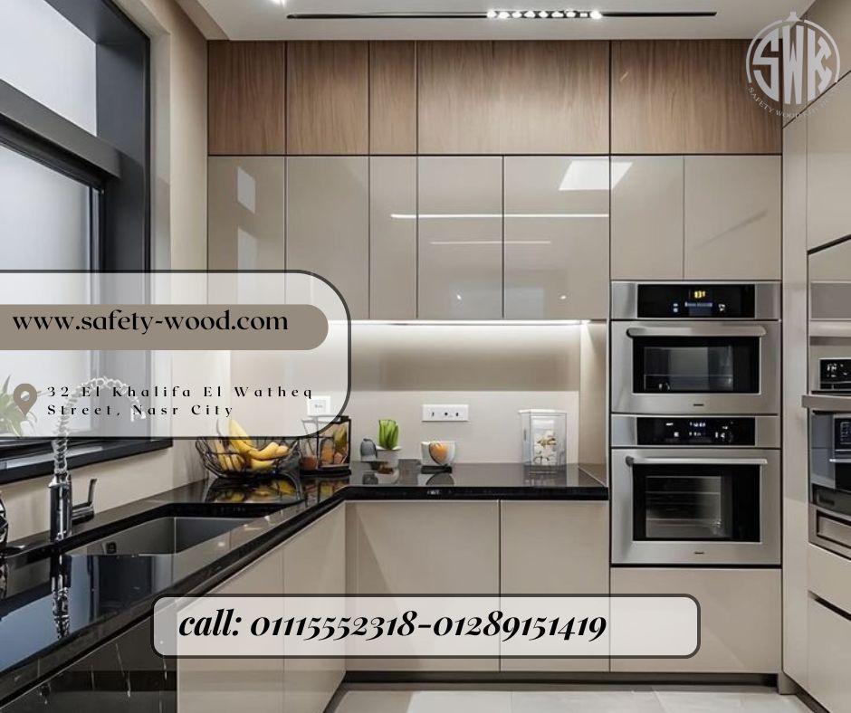 أفضل مطابخ بولى لاك WOODKITCHEN للمطابخ والدرسينج روم 📞01289151419 -01115552318