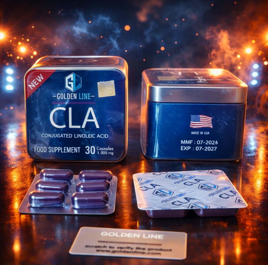 كبسولات cla لتحفيز فقدان الوزن وزيادة العضلات.