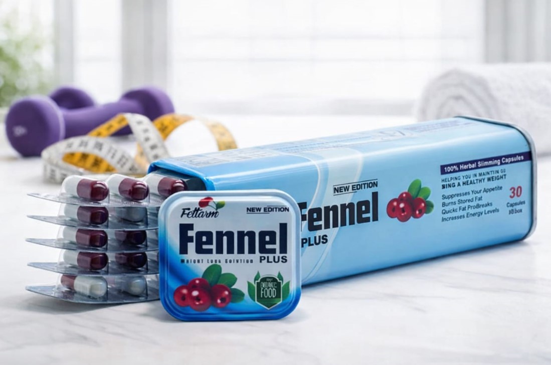 كبسولات فينيل – Fennel Capsules لإنقاص الوزن أقوي منتج لنحت وتقويم الجسم