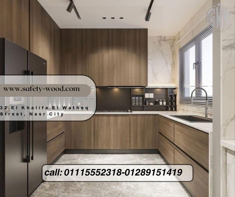 أحسن مطابخ يوفى لاك Wood للمطابخ والدريسنج روم📞01289151419 -01115552318