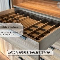 شركة مطابخ خشب في SAFETY WOODمصطفى النحاس للمطابخ والدريسنج روم 📞01289151419 -01115552318