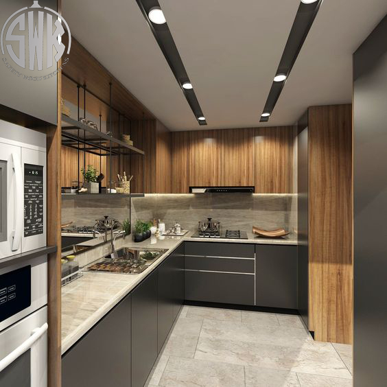 ✨ Safety Wood Kitchen – مطبخ PVC عملي وخفيف وسهل التنظيف! اتصلي الآن 01115552318