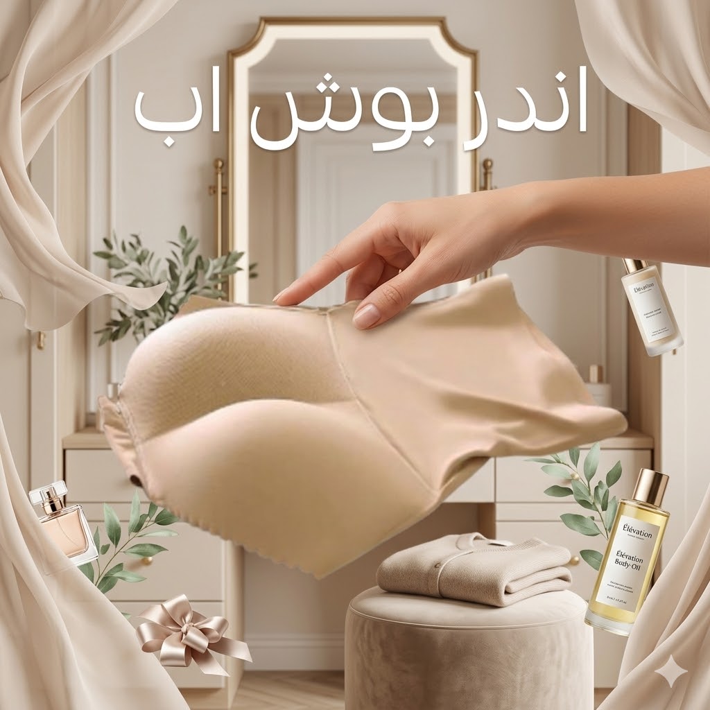 تألقي بمظهر مثالي وجذاب في ثوان مع اندر بوش أب