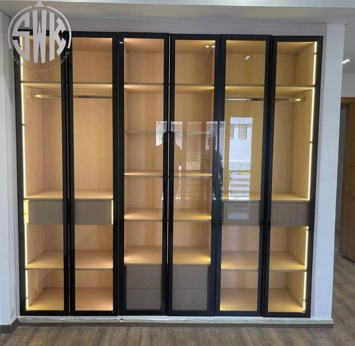 أفضل تصميمات دريسينج روم العصرية في مصر SAFETY WOOD للمطابخ والدريسنج روم 📞01289151419 -01115552318