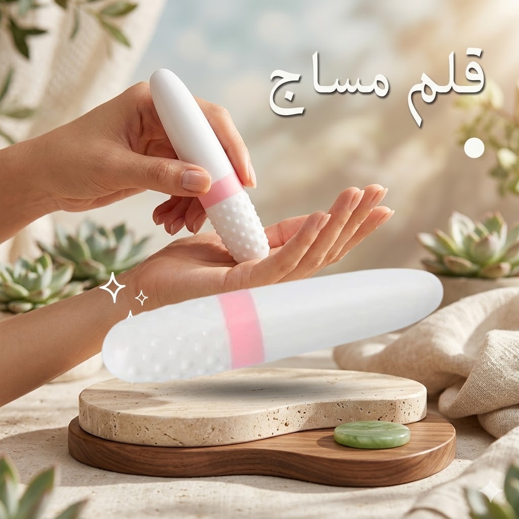 دللي نفسك بـ قلم المساج الذكي للعناية المتكاملة في منزلك