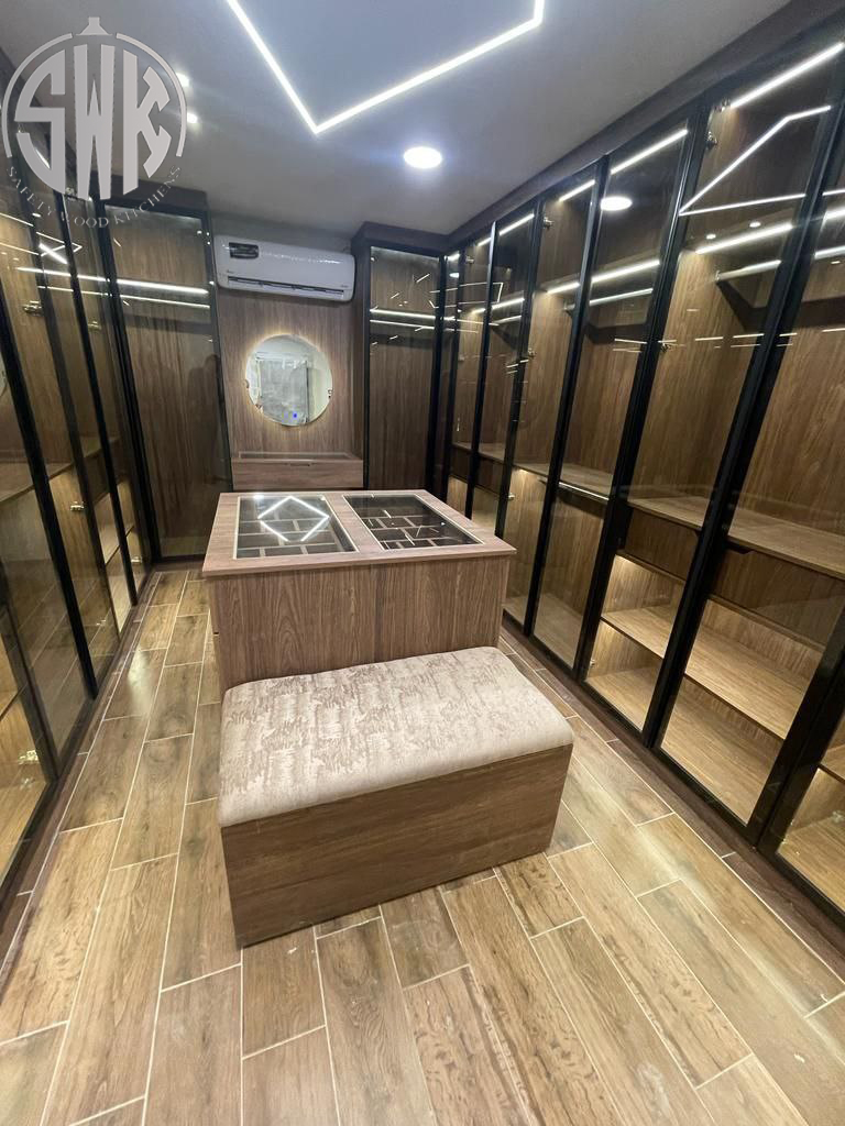 شركة تصميم دريسينج روم مودرن | Safety Wood Kitchen استغلال ذكي للمساحات 📞 01289151419 – 01115552318