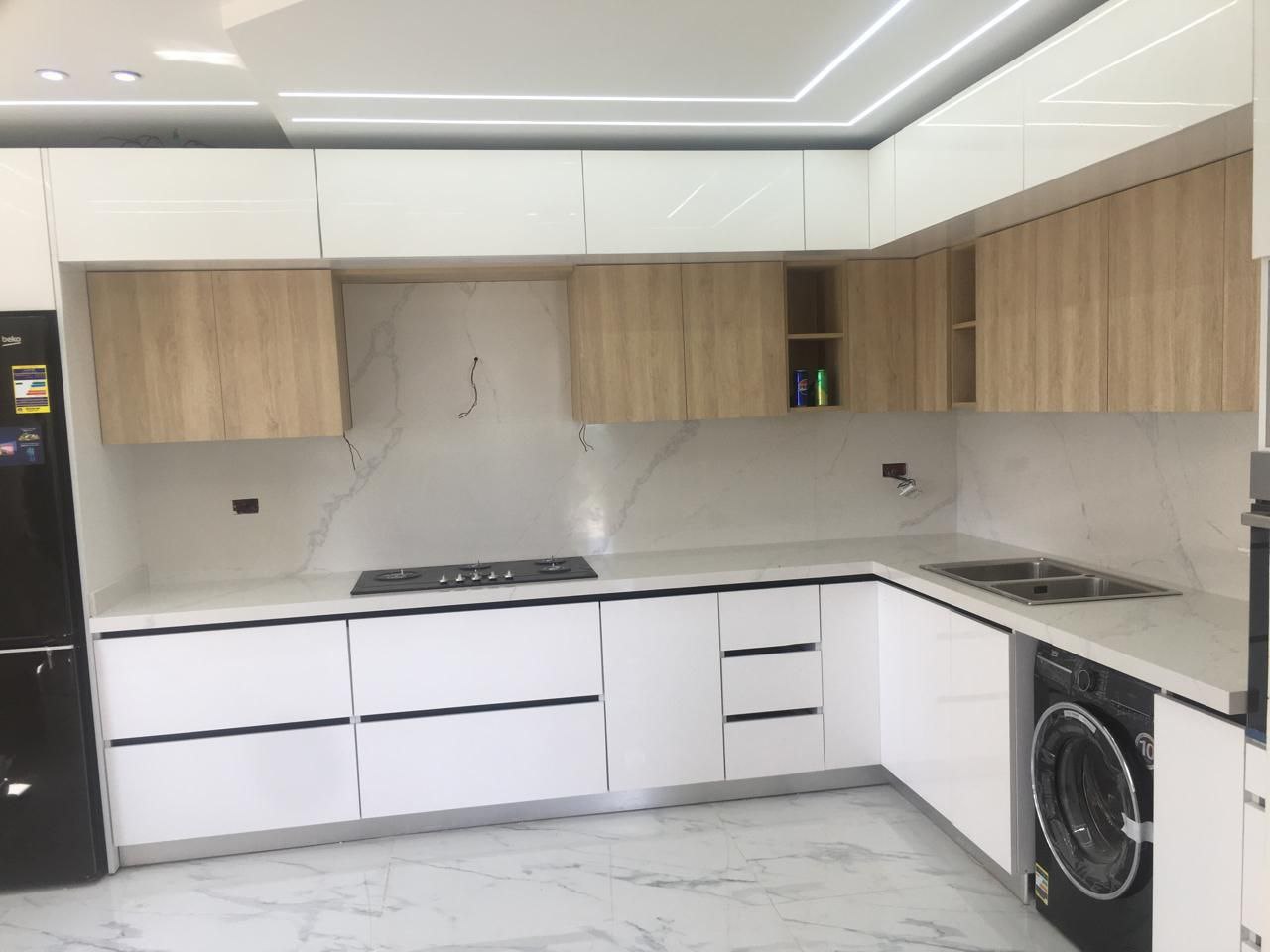 أسعار مطابخ مودرن اقتصادية SAFETY WOOD للمطابخ والدريسنج روم 📞01289151419 -01115552318