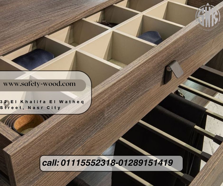 دريسنج روم خشب مقاوم للرطوبة | SafetyWood للمطابخ والدريسنج روم 📞 01289151419 – 01115552318