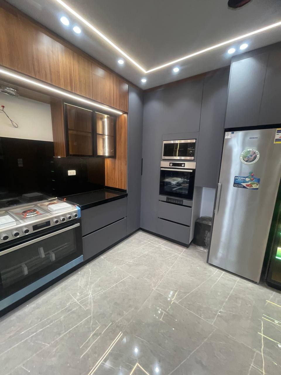 أحدث أفكار تصميم المطابخ 2026 SAFETY WOOD للمطابخ والدريسنج روم 📞01289151419 -01115552318
