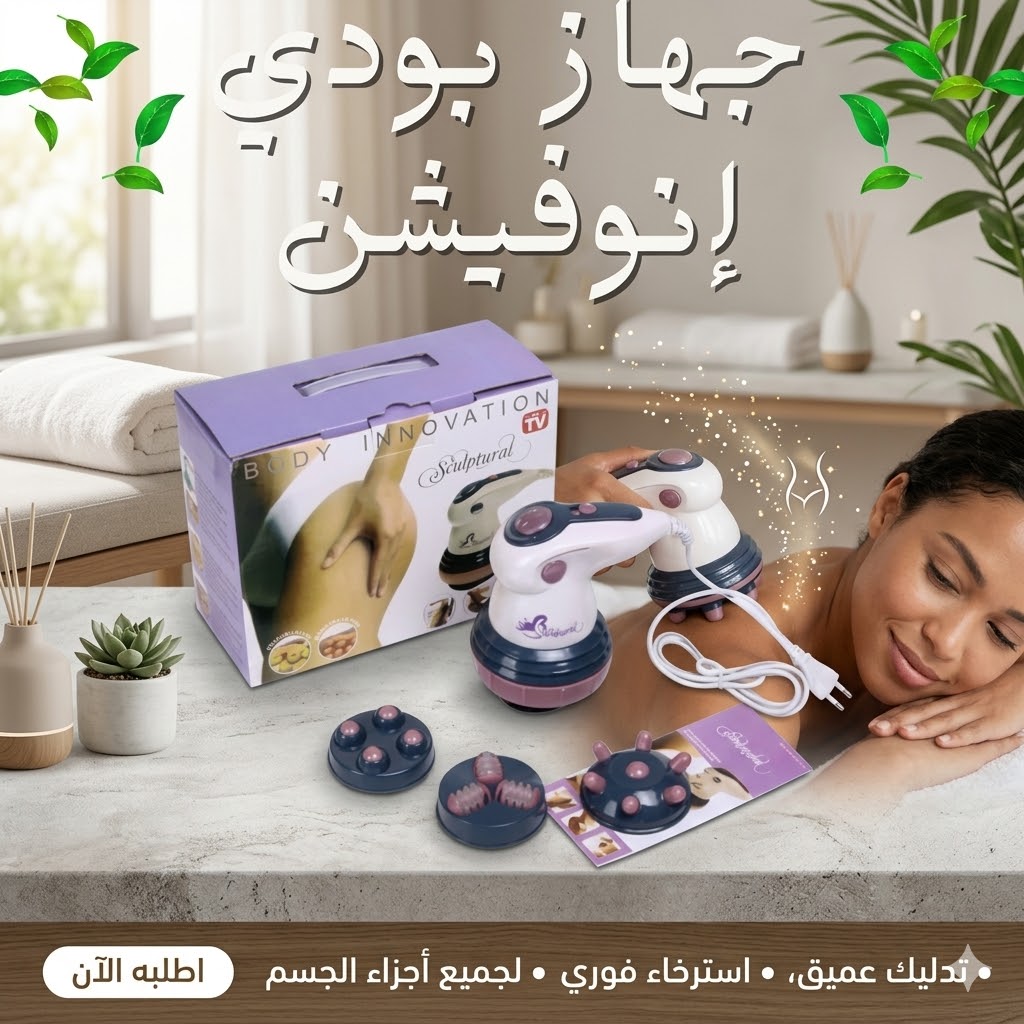 استعيدي رشاقتك واسترخاءك في منزلك مع جهاز “body innovation