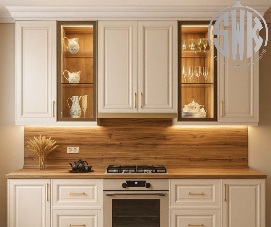 أفكار مطابخ مودرن عملية للمساحات الصغيرة SAFETY WOOD للمطابخ والدريسنج روم 📞01289151419 -01115552318