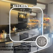 مطابخ PVC حديثة | أفكار وتصميمات عصرية للمنازل SAFETY WOOD للمطابخ والدريسنج روم 📞01289151419 -01115552318