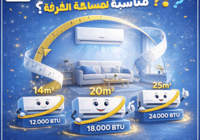قدره-التكييف-عندك-مناسبه-لمساحه-الغرفه